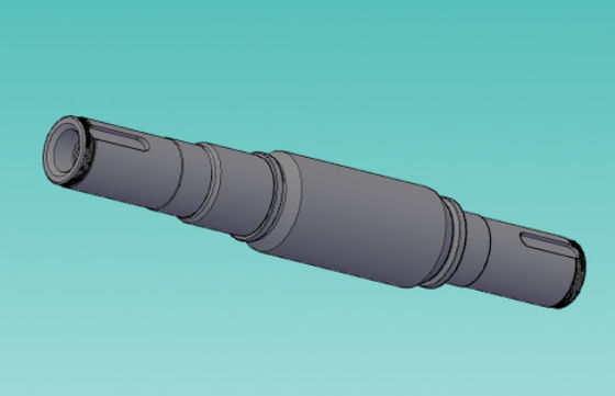 H200N2 TlT Aksyjne części wentylatora Węzeł wentylatora 42CrMo-5 Materiał 1750mm Długość